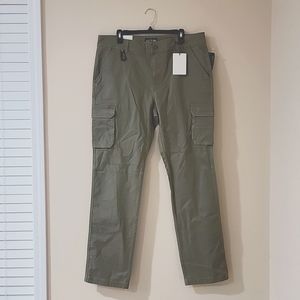 Alesbury Cargo Straight Fit Pant 36x34 Olive